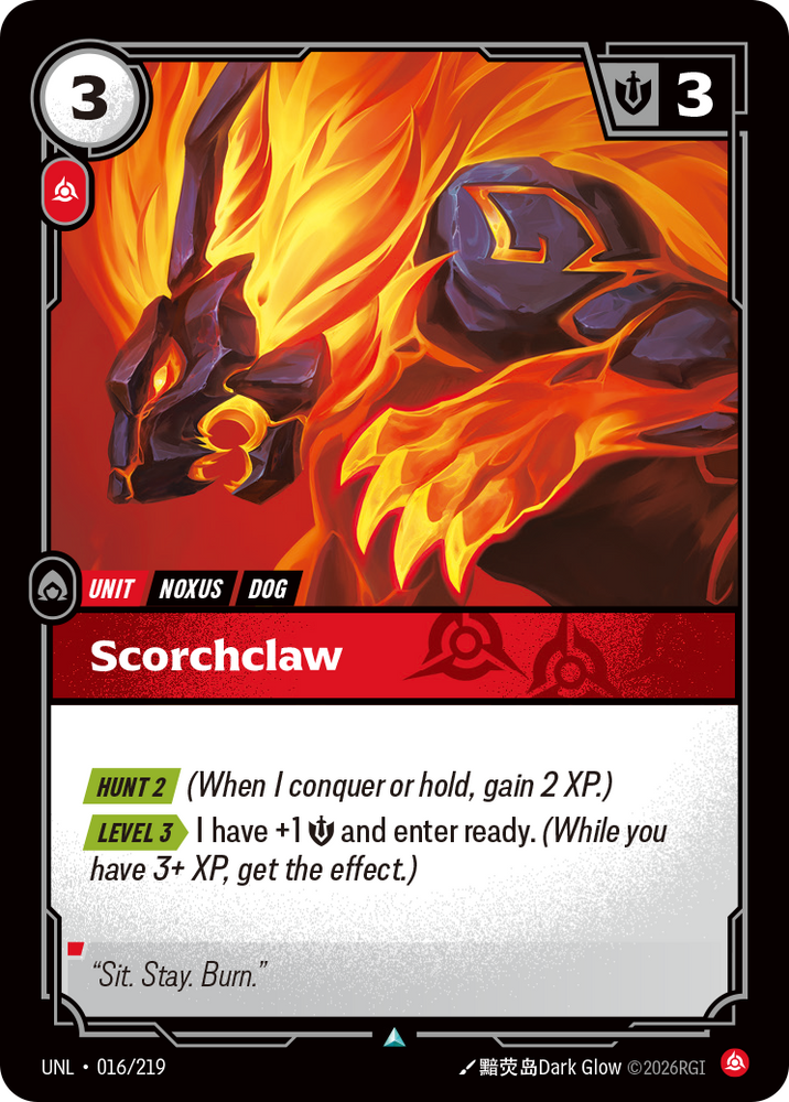 Scorchclaw - Unleashed (016/219)