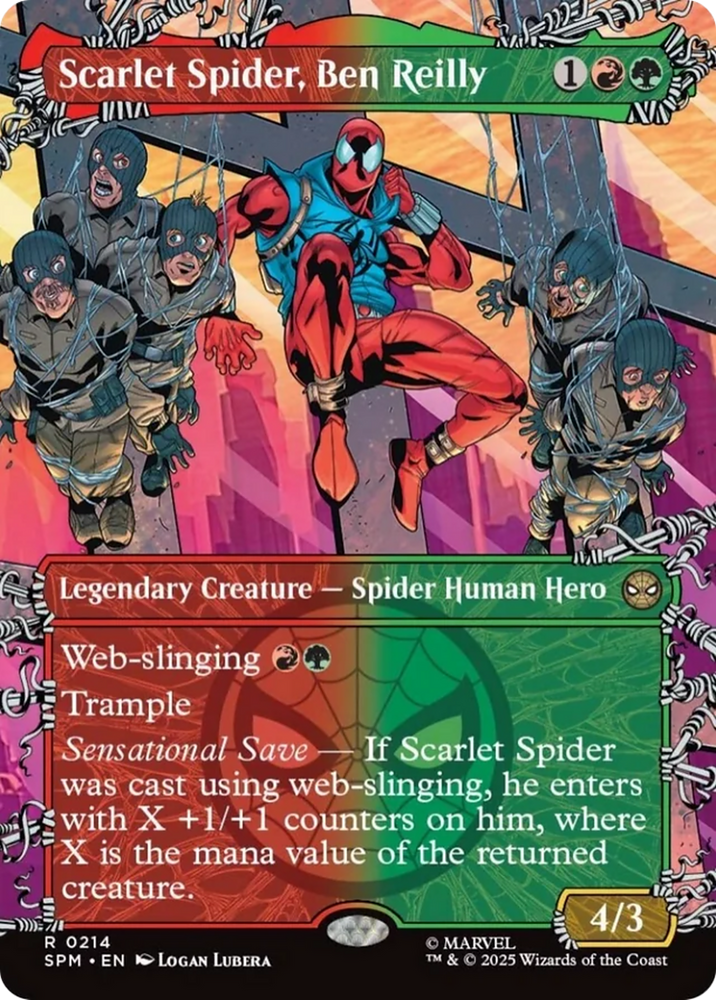 Magic | Scarlet Spider, Ben Reilly (Borderless) [Marvel's Spider-Man] | The Nerd Merchant
