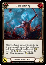 Flesh and Blood TCG | Gore Belching [OUT186] (Outsiders) | The Nerd Merchant