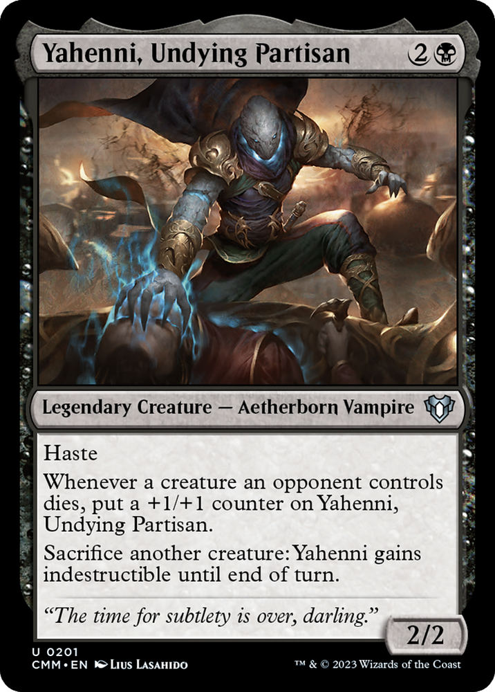Magic | Yahenni, Undying Partisan [Commander Masters] | The Nerd Merchant