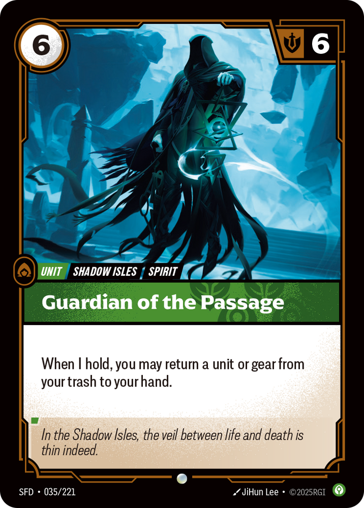 Guardian of the Passage (Foil) - Spiritforged #35