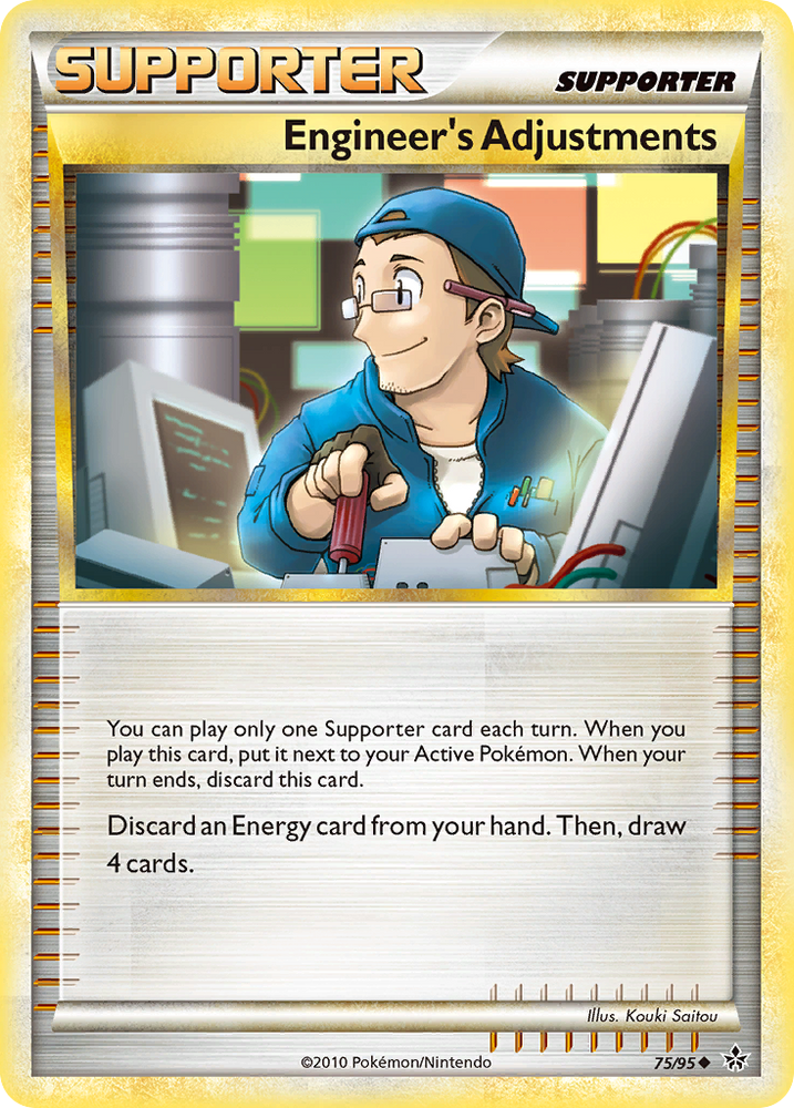 Pokemon | Engineer's Adjustments (75/95) [HeartGold & SoulSilver: Unleashed] | The Nerd Merchant