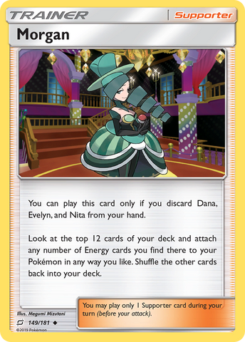 Pokemon | Morgan (149/181) [Sun & Moon: Team Up] | The Nerd Merchant