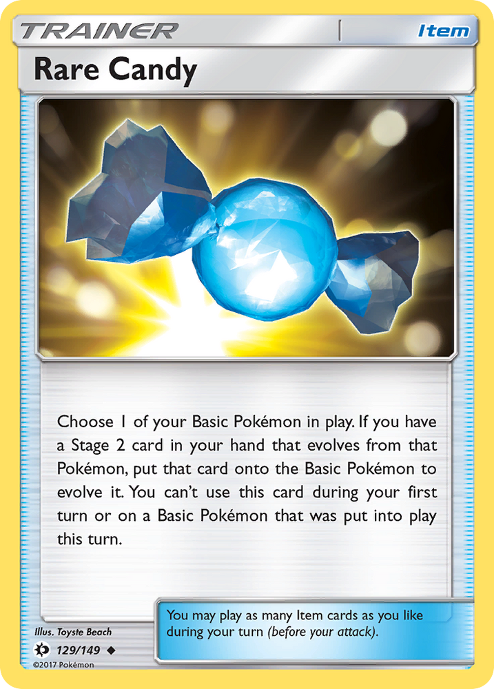 Pokemon | Rare Candy (129/149) [Sun & Moon: Base Set] | The Nerd Merchant