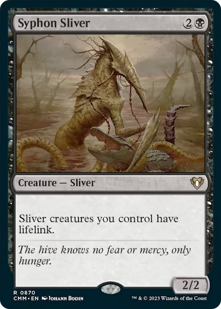 Magic | Syphon Sliver [Commander Masters] | The Nerd Merchant