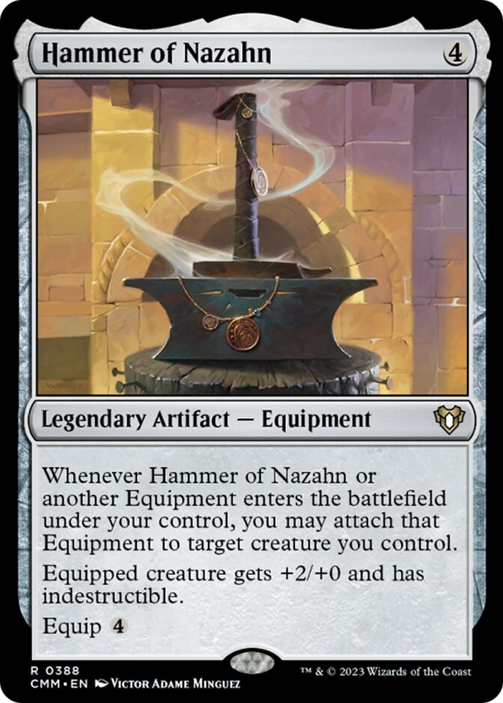 Magic | Hammer of Nazahn [Commander Masters] | The Nerd Merchant