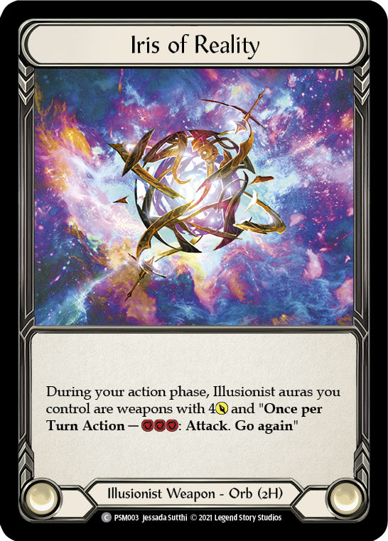 Flesh and Blood TCG | Iris of Reality [PSM003] (Monarch Prism Blitz Deck) | The Nerd Merchant