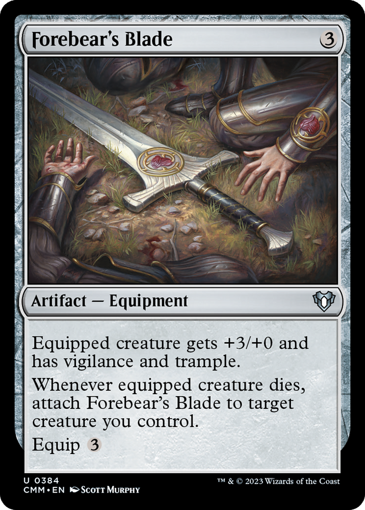 Magic | Forebear's Blade [Commander Masters] | The Nerd Merchant