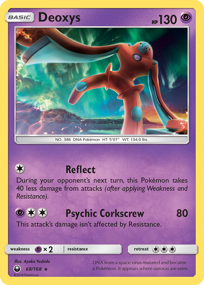 Pokemon | Deoxys (68/168) [Sun & Moon: Celestial Storm] | The Nerd Merchant