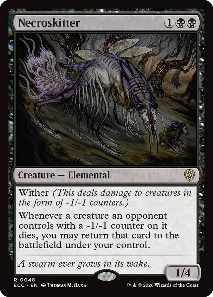 Magic | Necroskitter [Lorwyn Eclipsed Commander] | The Nerd Merchant