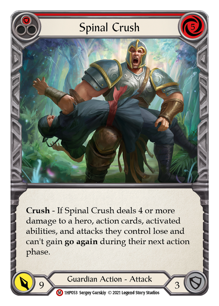 Flesh and Blood TCG | Spinal Crush [1HP053] (History Pack 1) | The Nerd Merchant