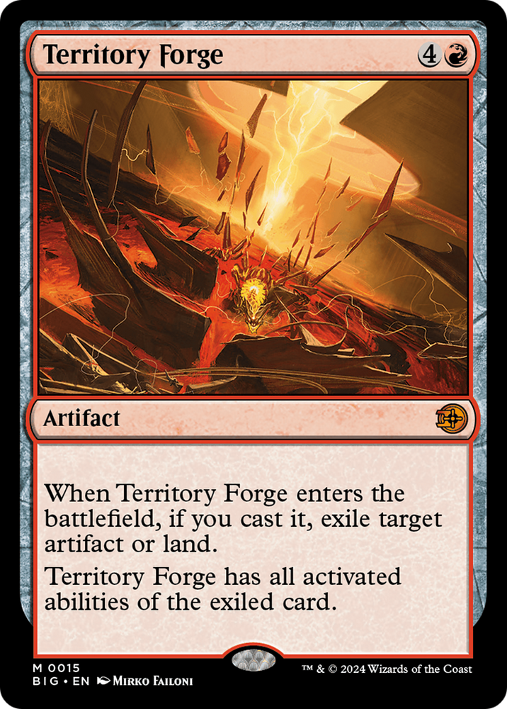 Magic | Territory Forge [Outlaws of Thunder Junction: The Big Score] | The Nerd Merchant