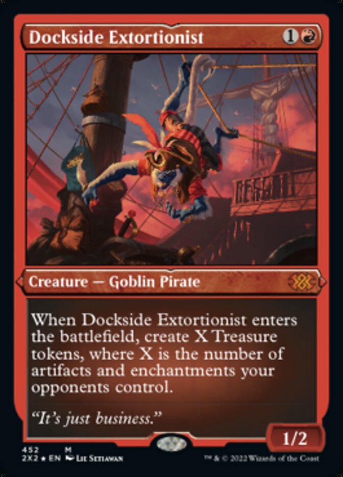 Magic | Dockside Extortionist (Foil Etched) [Double Masters 2022] | The Nerd Merchant