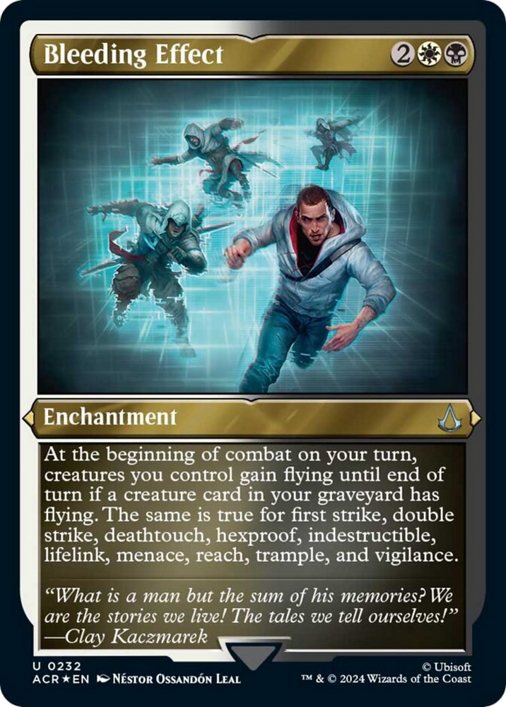 Magic | Bleeding Effect (Foil Etched) [Assassin's Creed] | The Nerd Merchant