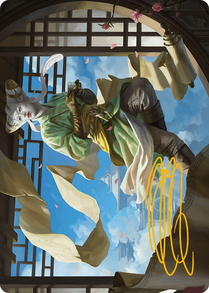Magic | Tamiyo, Inquisitive Student Art Card (Gold-Stamped Signature) [Modern Horizons 3 Art Series] | The Nerd Merchant