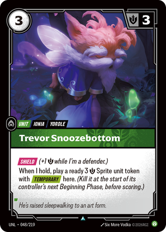 Trevor Snoozebottom - Unleashed (048/219)