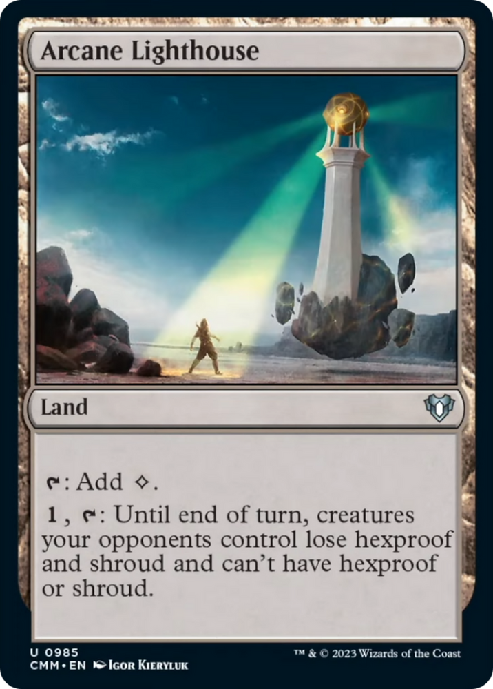 Magic | Arcane Lighthouse [Commander Masters] | The Nerd Merchant