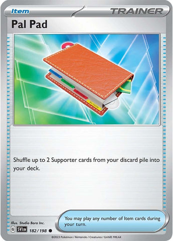 Pokemon | Pal Pad (182/198) [Scarlet & Violet: Base Set] | The Nerd Merchant