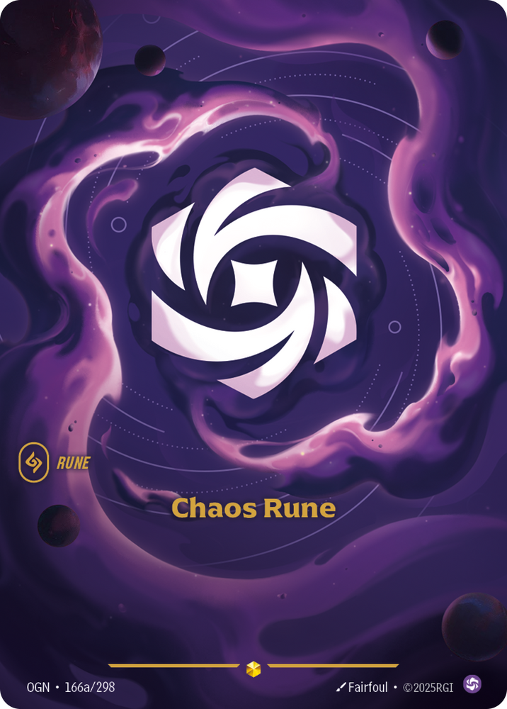 Chaos Rune (Alt Foil) - Origins #166