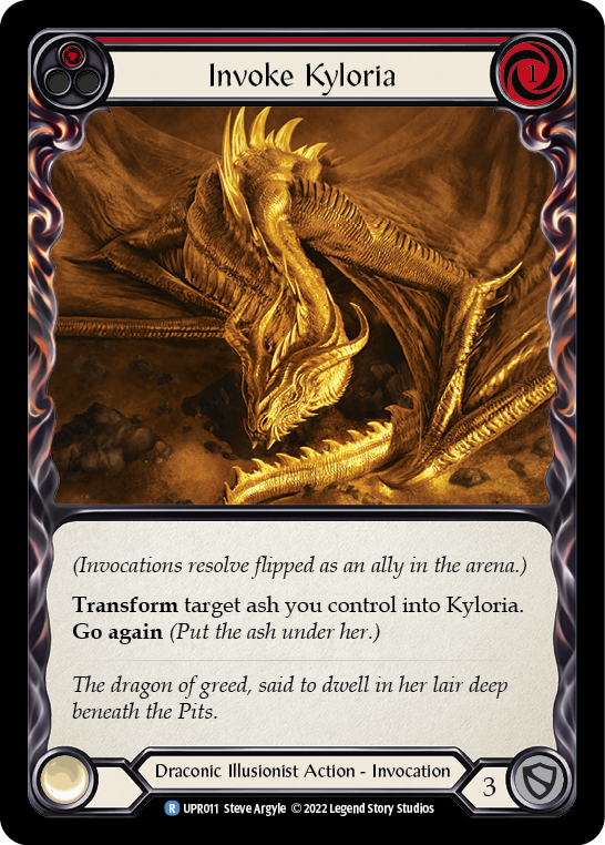 Flesh and Blood TCG | Invoke Kyloria // Kyloria [UPR011] (Uprising) | The Nerd Merchant