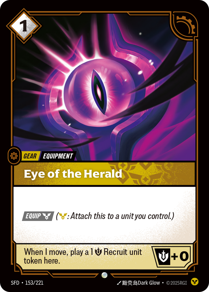 Eye of the Herald (Foil) - Spiritforged #153