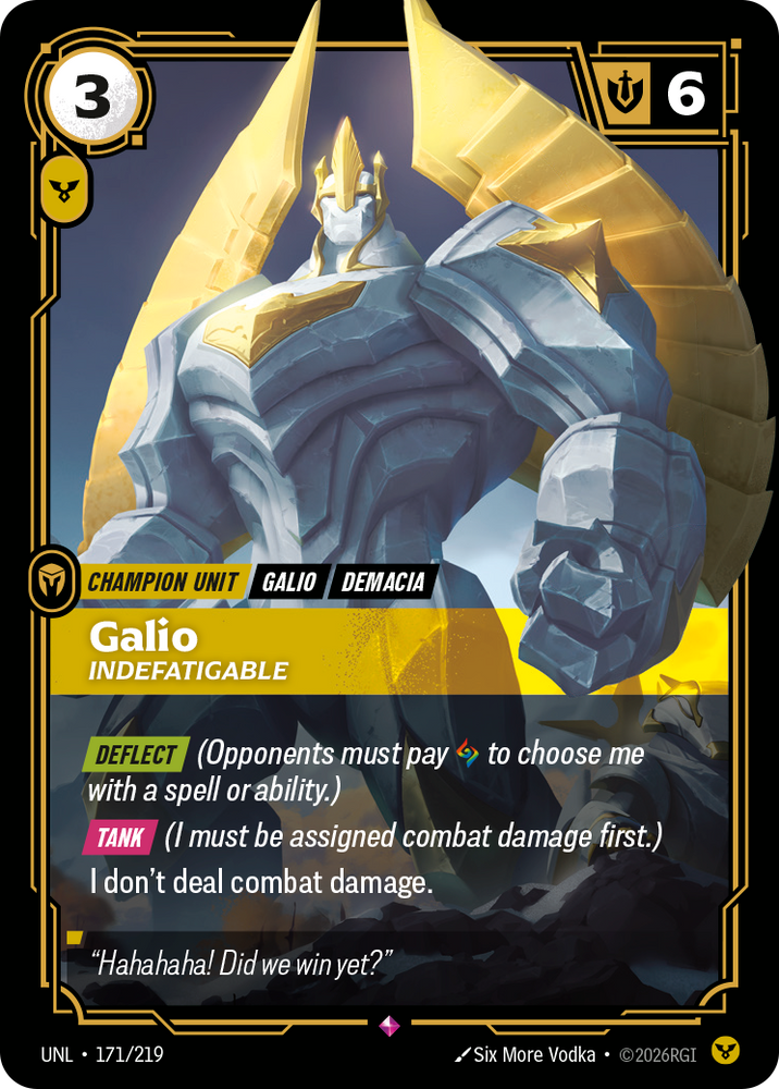 Galio - Indefatigable (Foil) - Unleashed (171/219)