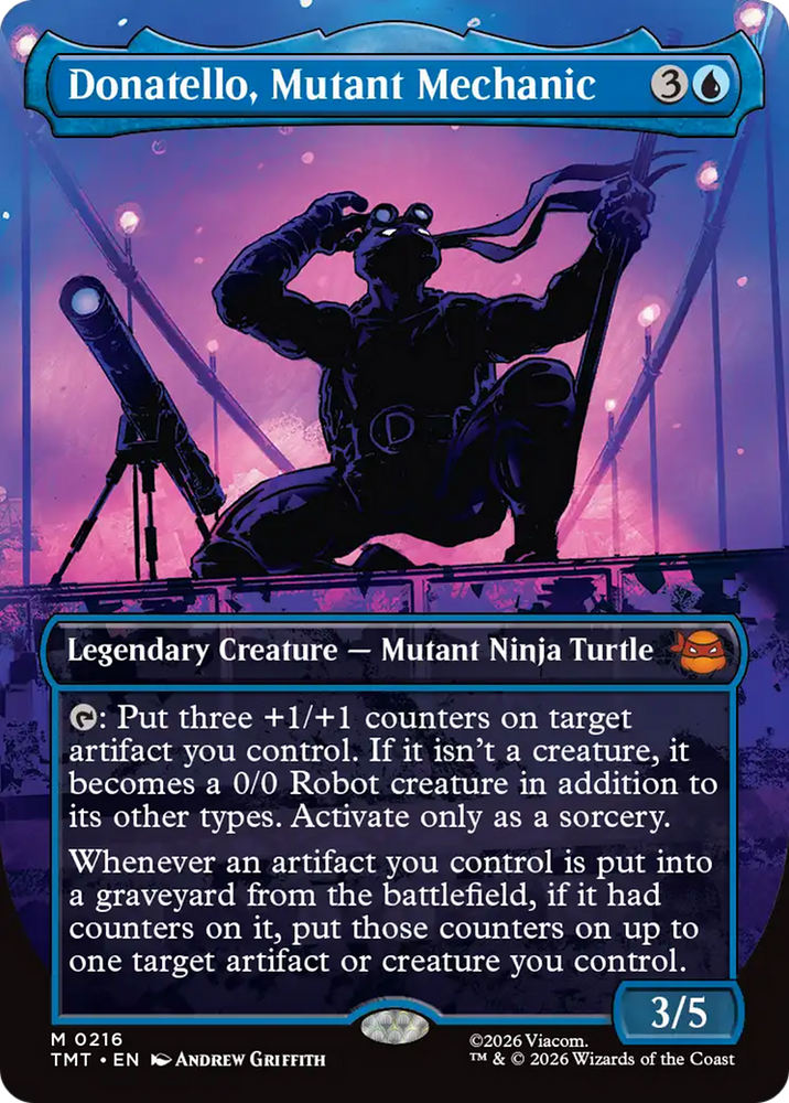 Magic | Donatello, Mutant Mechanic (Borderless) [Teenage Mutant Ninja Turtles] | The Nerd Merchant