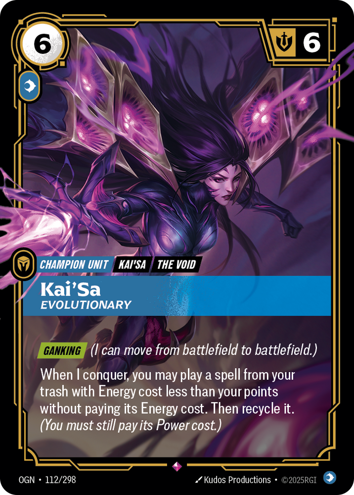 Kai'Sa, Evolutionary (Foil) - Origins #112