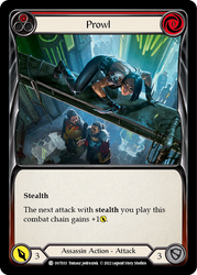 Flesh and Blood TCG | Prowl (Red) [OUT033] (Outsiders) | The Nerd Merchant