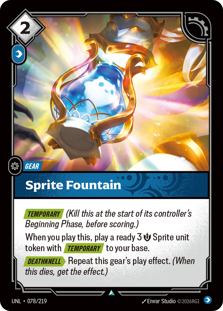 Sprite Fountain (Foil) - Unleashed (078/219)
