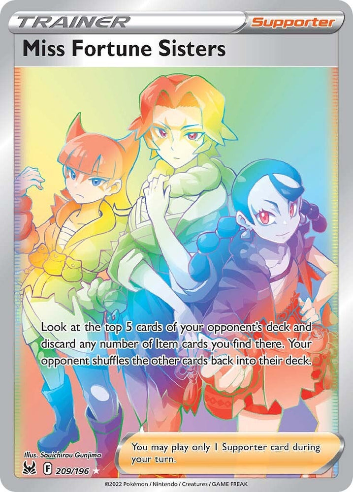 Pokemon | Miss Fortune Sisters (209/196) [Sword & Shield: Lost Origin] | The Nerd Merchant