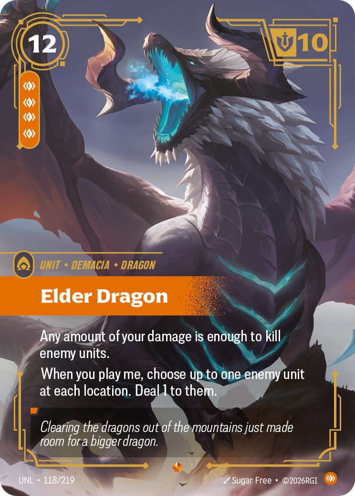 Elder Dragon (Foil) - Unleashed (118/219)