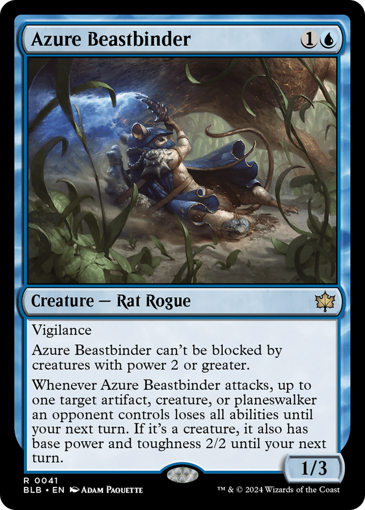 Magic | Azure Beastbinder [Bloomburrow] | The Nerd Merchant