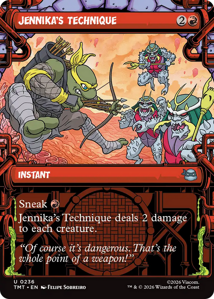 Magic | Jennika's Technique (Showcase) [Teenage Mutant Ninja Turtles] | The Nerd Merchant