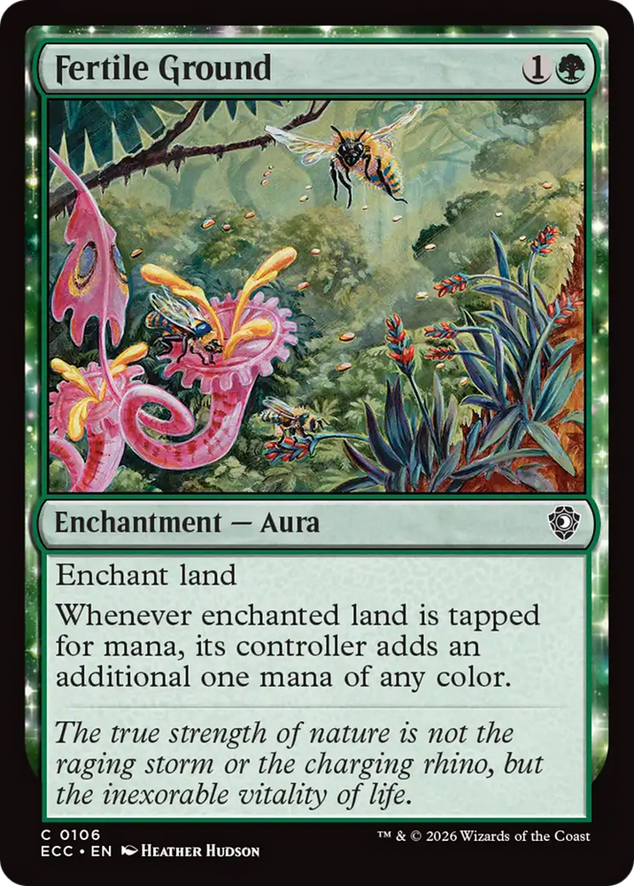 Magic | Fertile Ground [Lorwyn Eclipsed Commander] | The Nerd Merchant