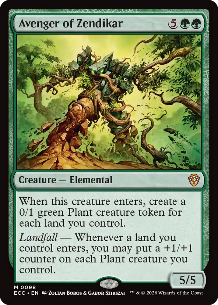Magic | Avenger of Zendikar [Lorwyn Eclipsed Commander] | The Nerd Merchant