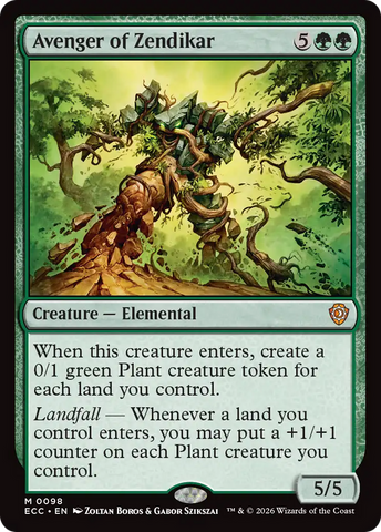 Magic | Avenger of Zendikar [Lorwyn Eclipsed Commander] | The Nerd Merchant