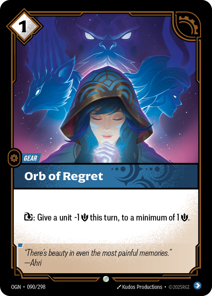 Orb of Regret (Foil) - Origins #90