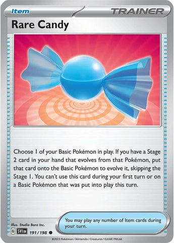 Pokemon | Rare Candy (191/198) [Scarlet & Violet: Base Set] | The Nerd Merchant
