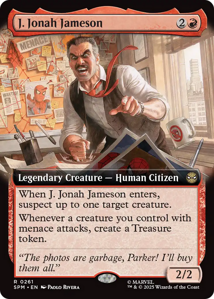 Magic | J. Jonah Jameson (Extended Art) [Marvel's Spider-Man] | The Nerd Merchant