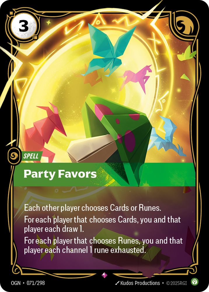 Party Favors (Foil) - Origins #71