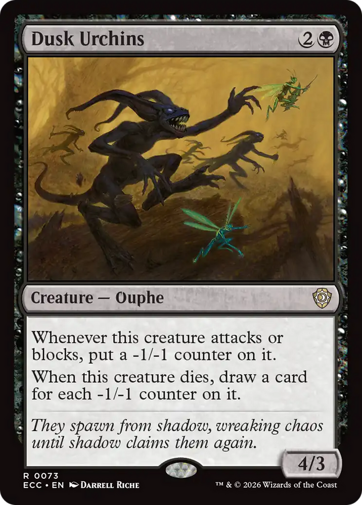 Magic | Dusk Urchins [Lorwyn Eclipsed Commander] | The Nerd Merchant