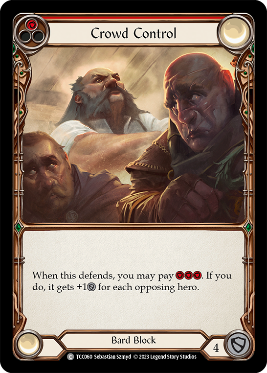 Flesh and Blood TCG | Crowd Control [TCC060] (Round the Table: TCC x LSS) | The Nerd Merchant