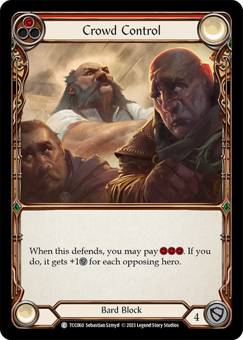 Flesh and Blood TCG | Crowd Control [TCC060] (Round the Table: TCC x LSS) | The Nerd Merchant