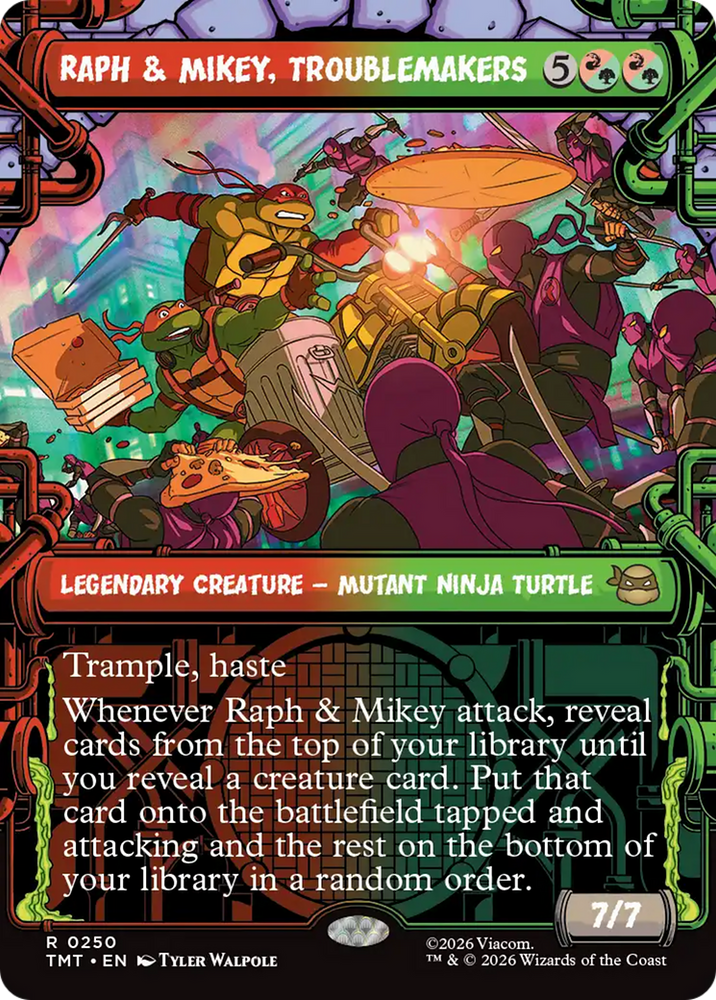 Magic | Raph & Mikey, Troublemakers (Showcase) [Teenage Mutant Ninja Turtles] | The Nerd Merchant