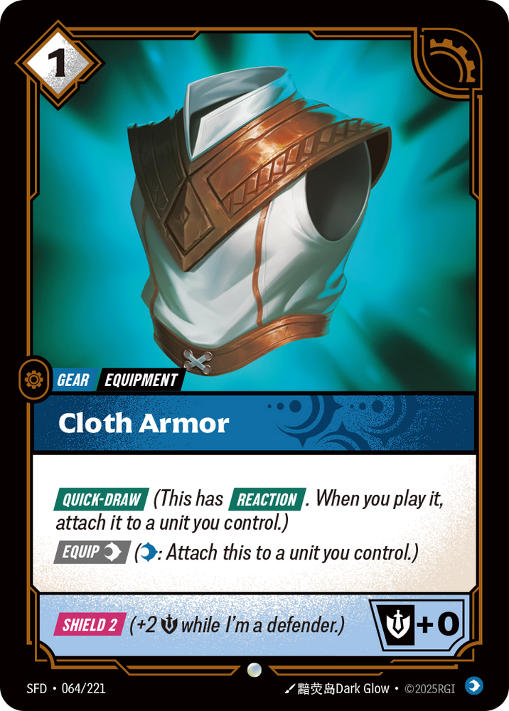 Cloth Armor - Spiritforged #64