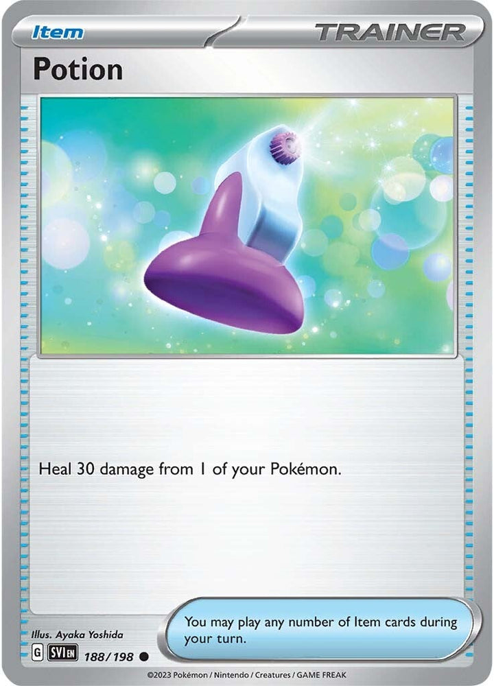 Pokemon | Potion (188/198) [Scarlet & Violet: Base Set] | The Nerd Merchant