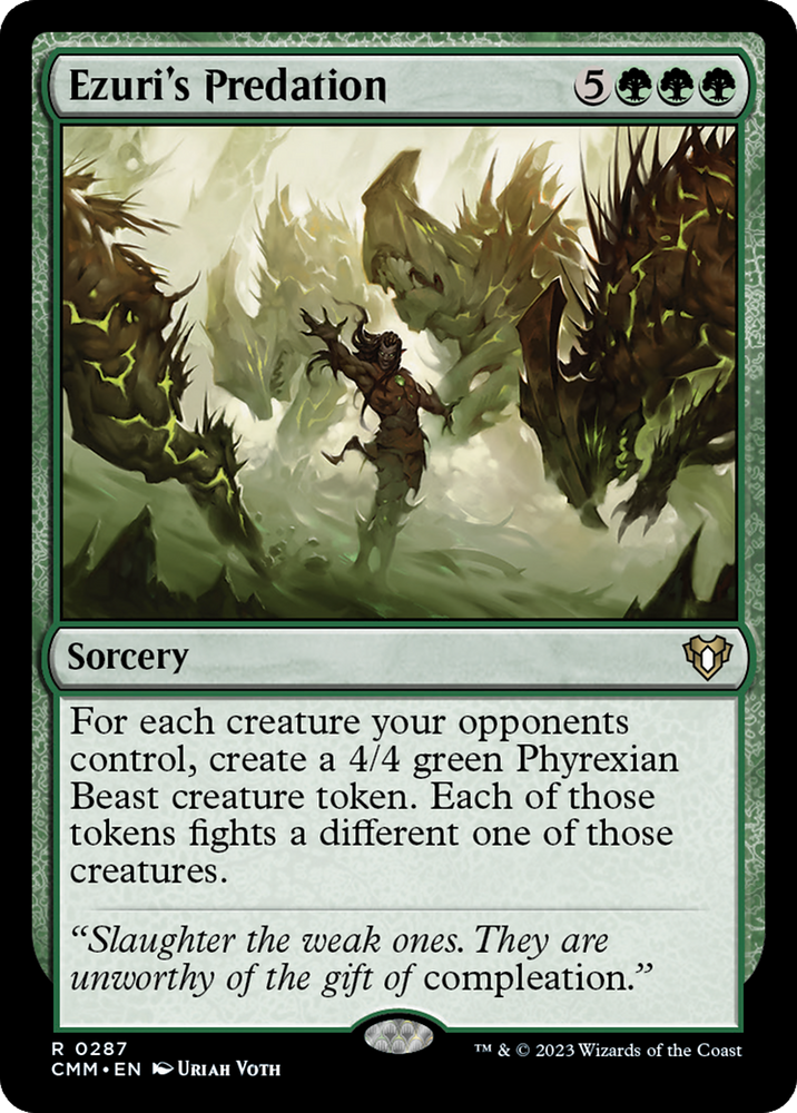 Magic | Ezuri's Predation [Commander Masters] | The Nerd Merchant