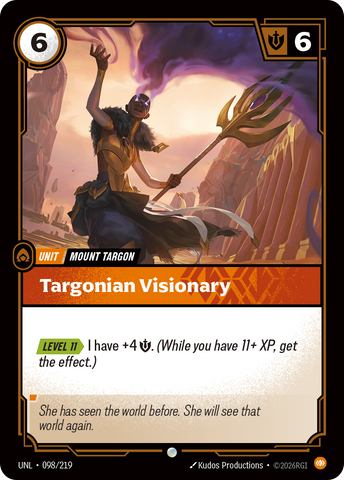 Targonian Visionary (Foil) - Unleashed (098/219)