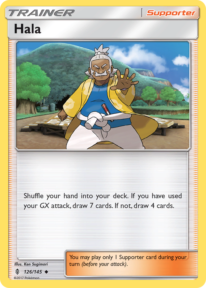Pokemon | Hala (126/145) [Sun & Moon: Guardians Rising] | The Nerd Merchant